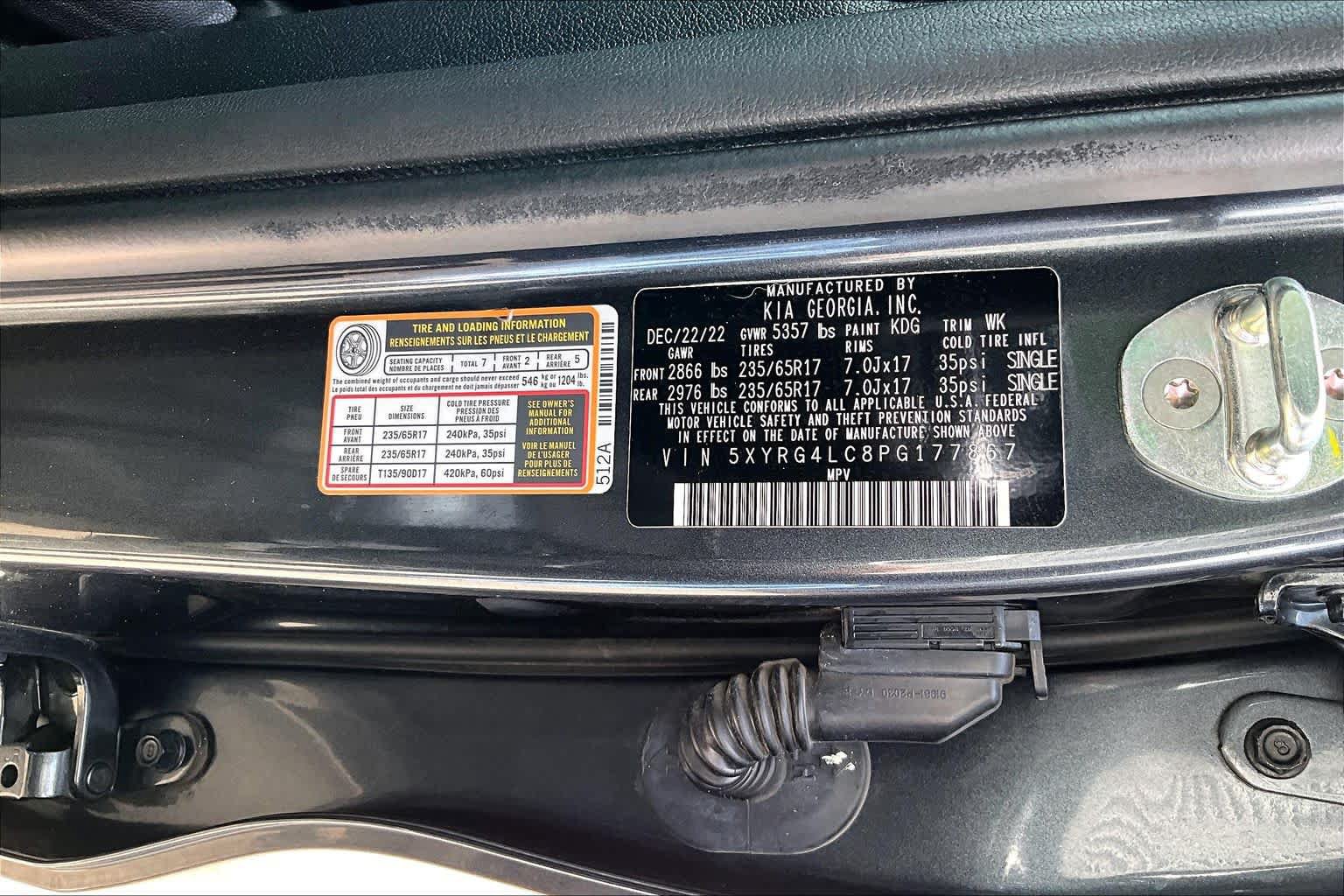 Used 2023 Kia Sorento LX FWD image 34