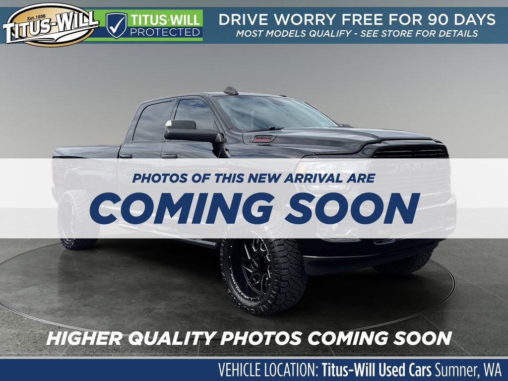 Used 2021 RAM 3500 Big Horn w/ Night Edition