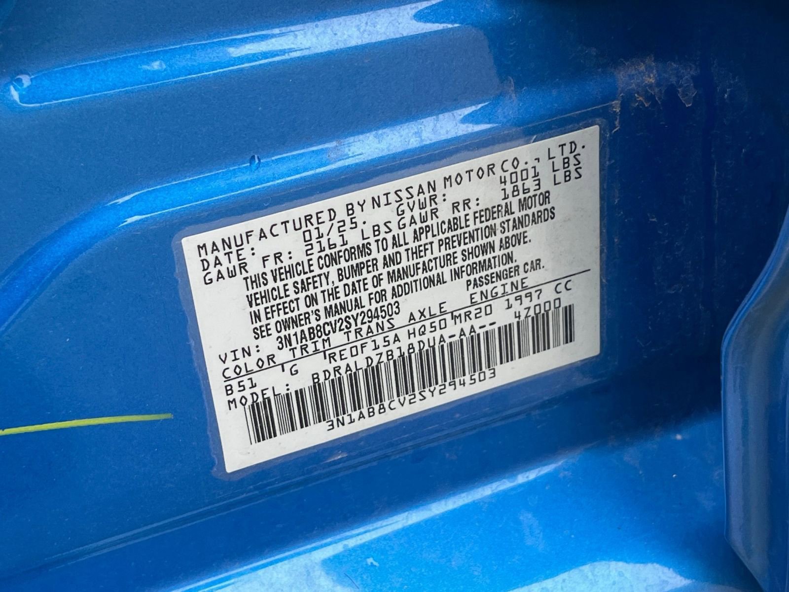 Used 2025 Nissan Sentra SV FWD image 28