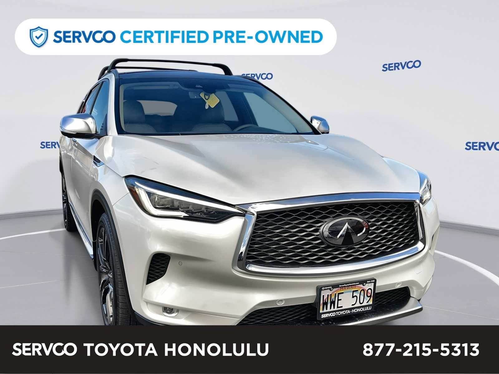 Used 2023 INFINITI QX50 Sensory w/ Accent Package FWD image 1
