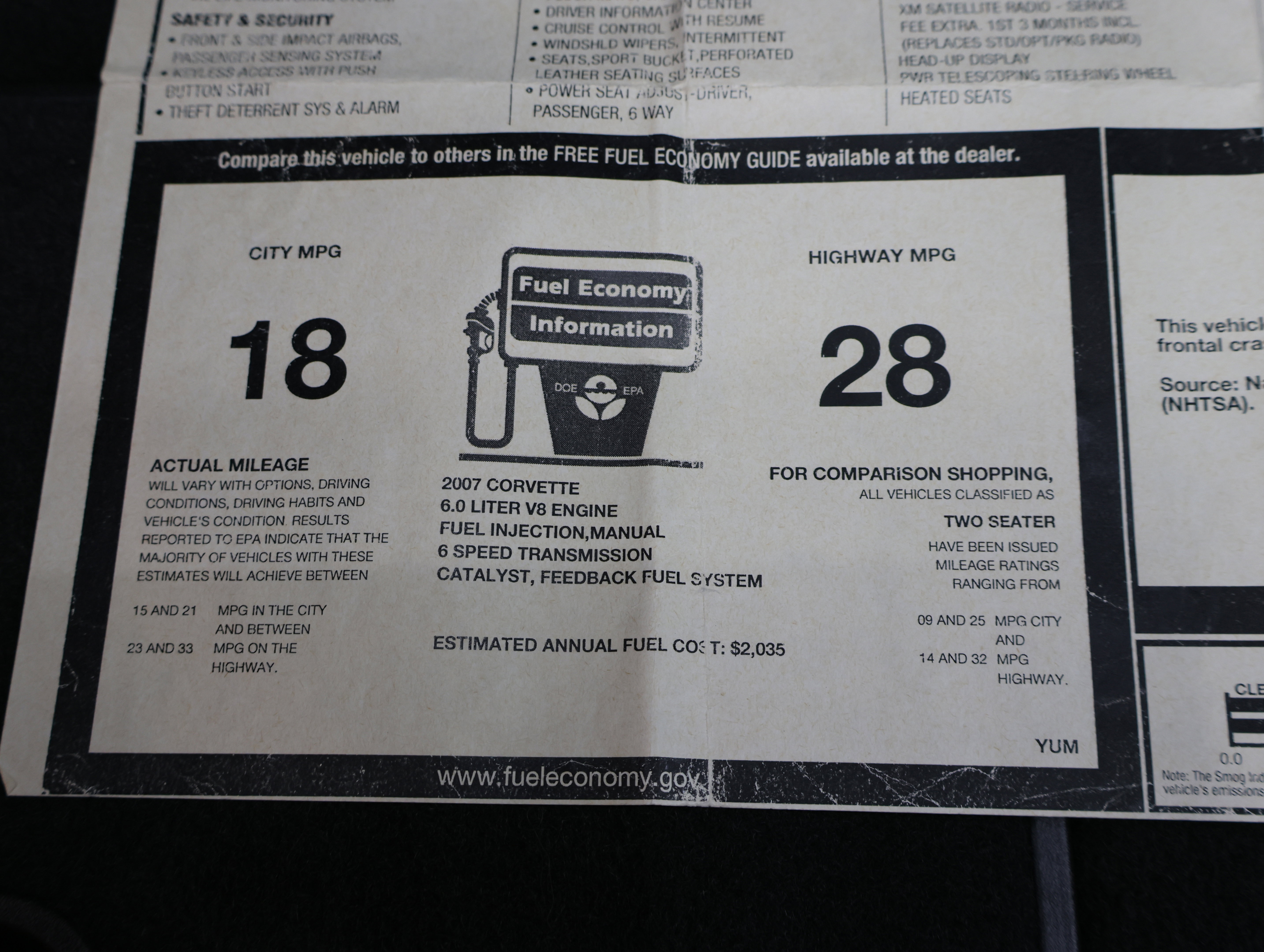 Used 2007 Chevrolet Corvette Convertible w/ Preferred Equipment Group image 25