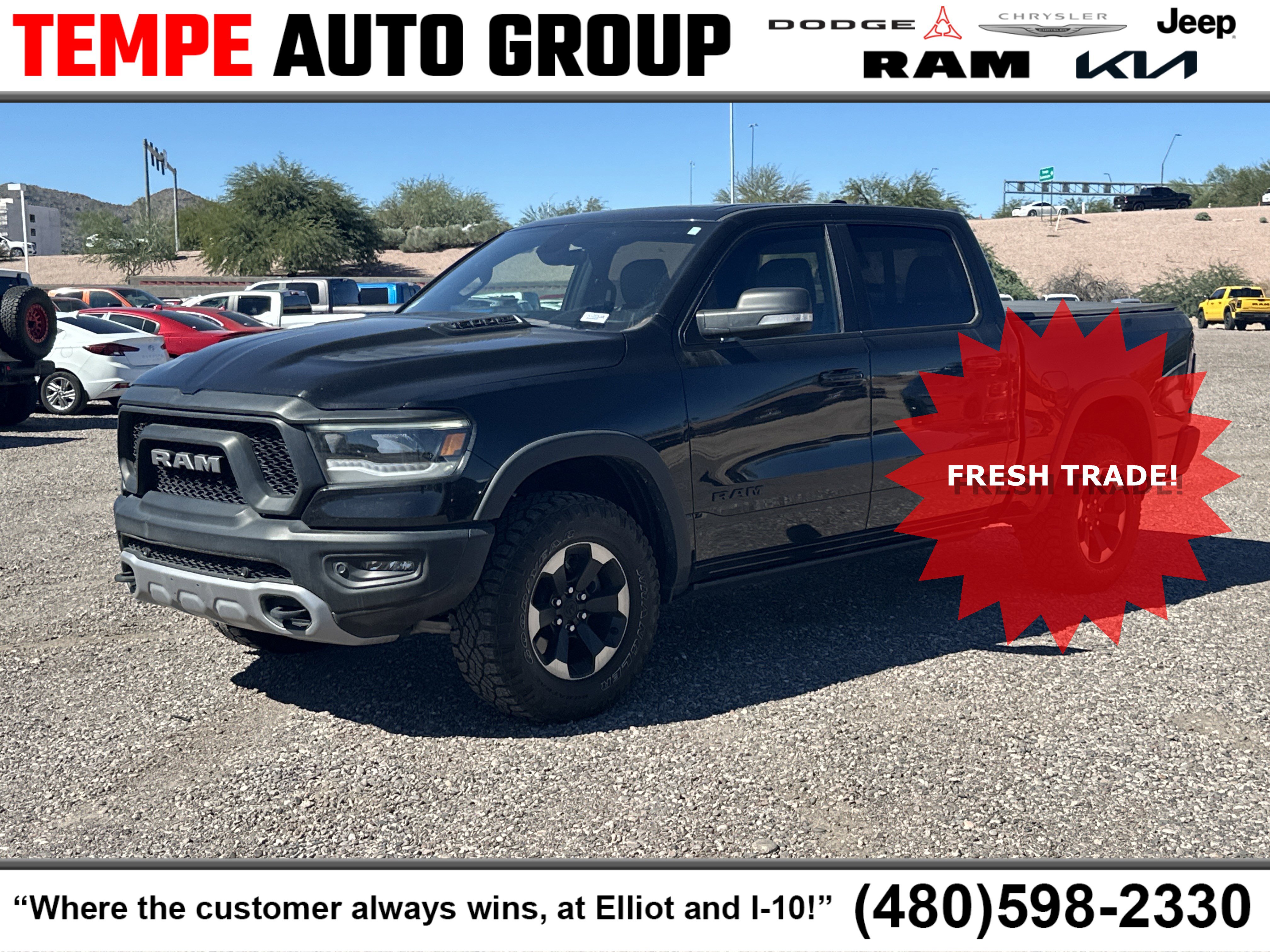 Certified 2020 RAM 1500 Rebel w/ Rebel Level 2 Equipment Group