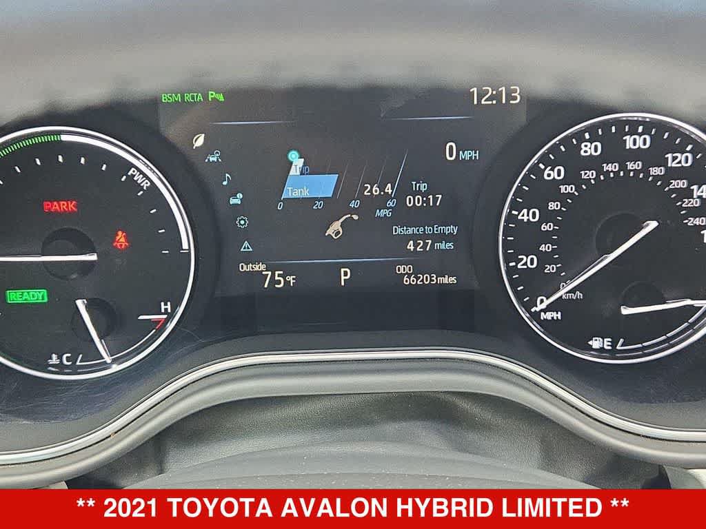 Used 2021 Toyota Avalon Limited w/ Advanced Safety Package FWD image 32