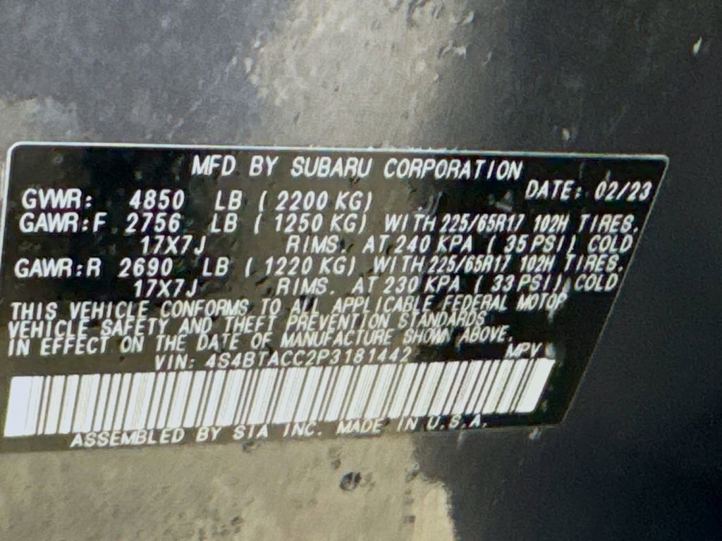 Certified 2023 Subaru Outback Premium image 28