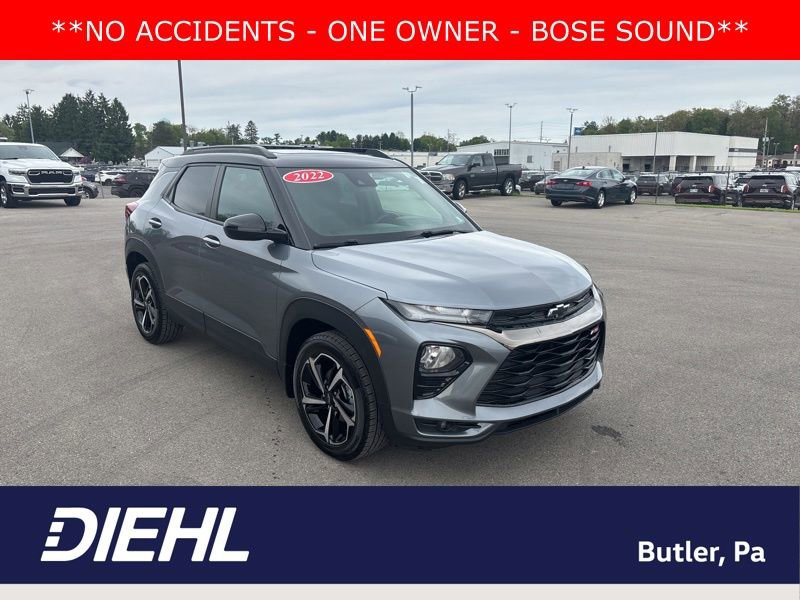 Used 2022 Chevrolet TrailBlazer RS w/ Sun and Liftgate Package AWD/4WD image 1
