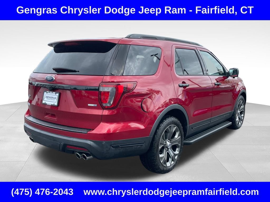 Used 2018 Ford Explorer Sport w/ Equipment Group 401A AWD/4WD image 7