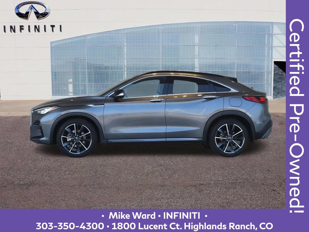 Certified 2023 INFINITI QX55 Luxe w/ Cargo Package AWD/4WD image 3
