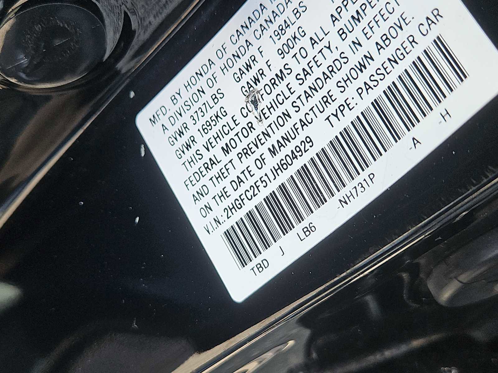 Used 2018 Honda Civic LX image 26