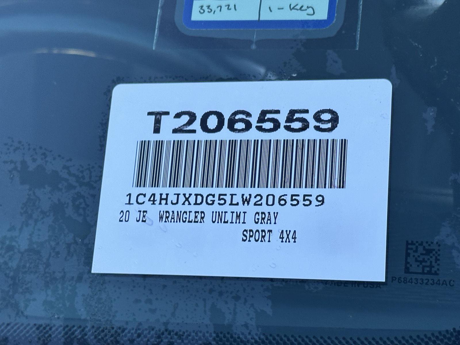 Used 2020 Jeep Wrangler Unlimited Sport AWD/4WD image 14