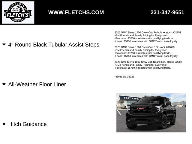 New 2026 GMC Sierra 1500 Elevation w/ Elevation Select Package AWD/4WD image 3
