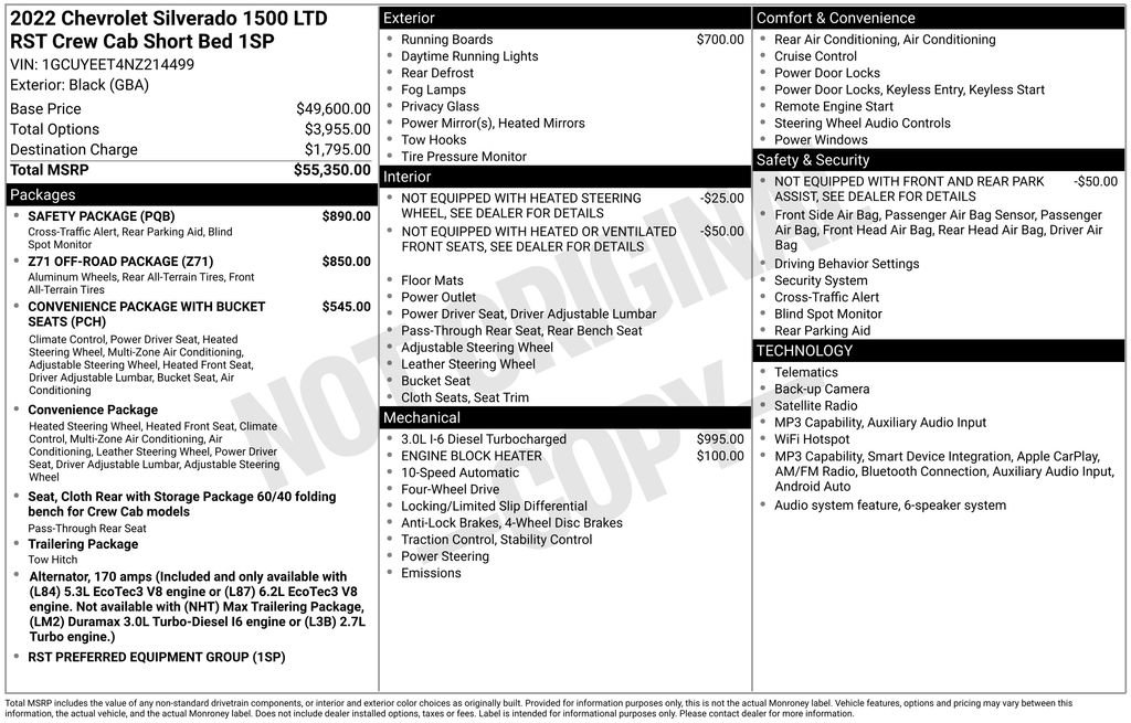 Used 2022 Chevrolet Silverado 1500 RST w/ Safety Package image 47