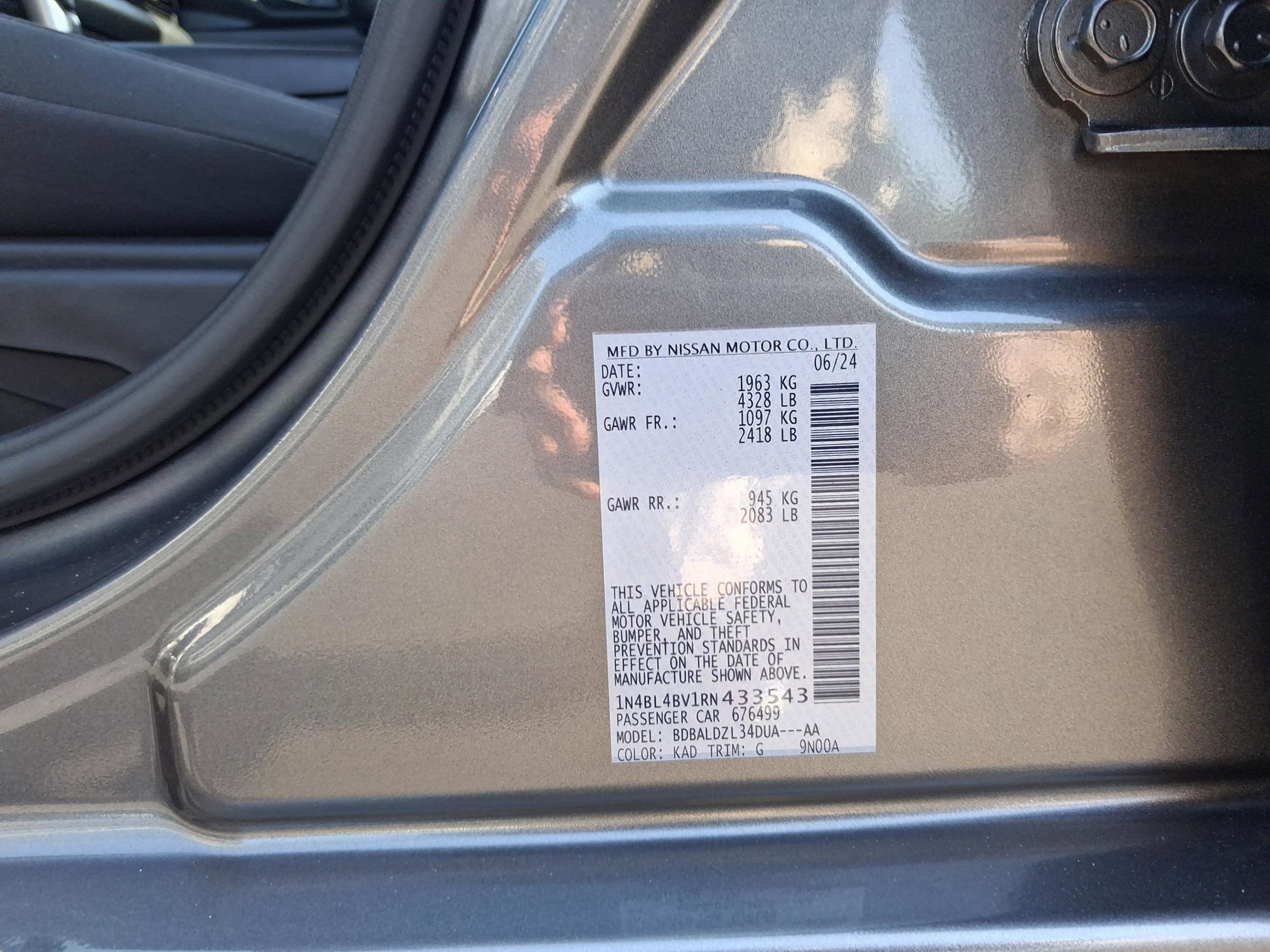 Used 2024 Nissan Altima 2.5 S image 40