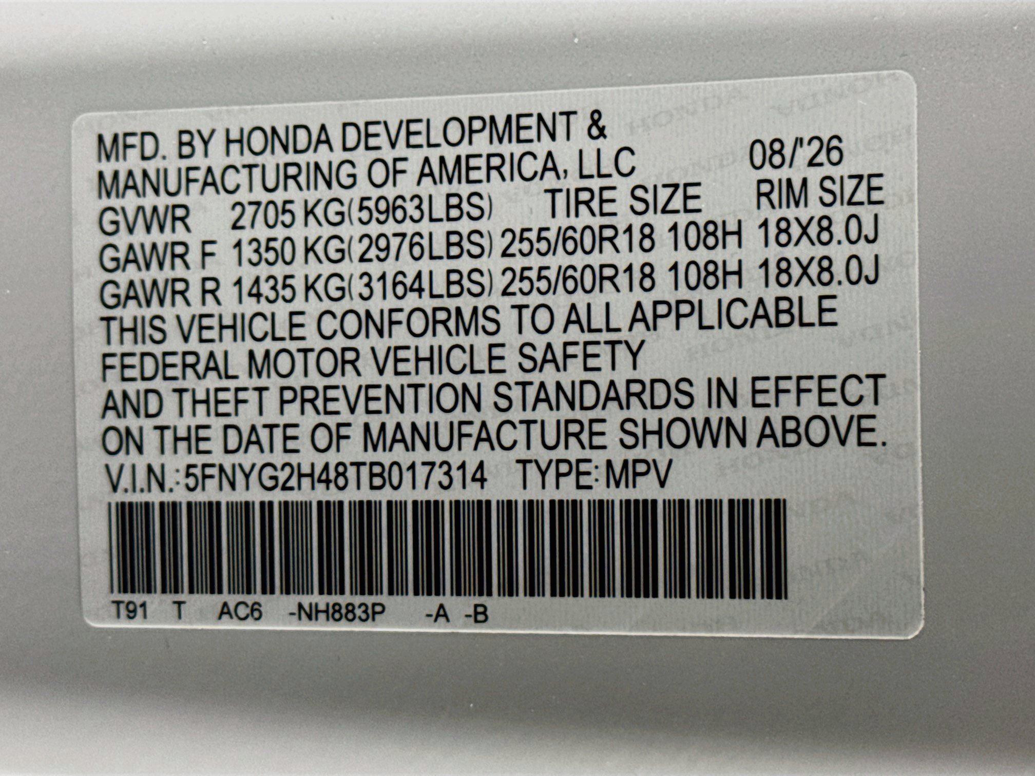 New 2026 Honda Pilot EX-L image 40
