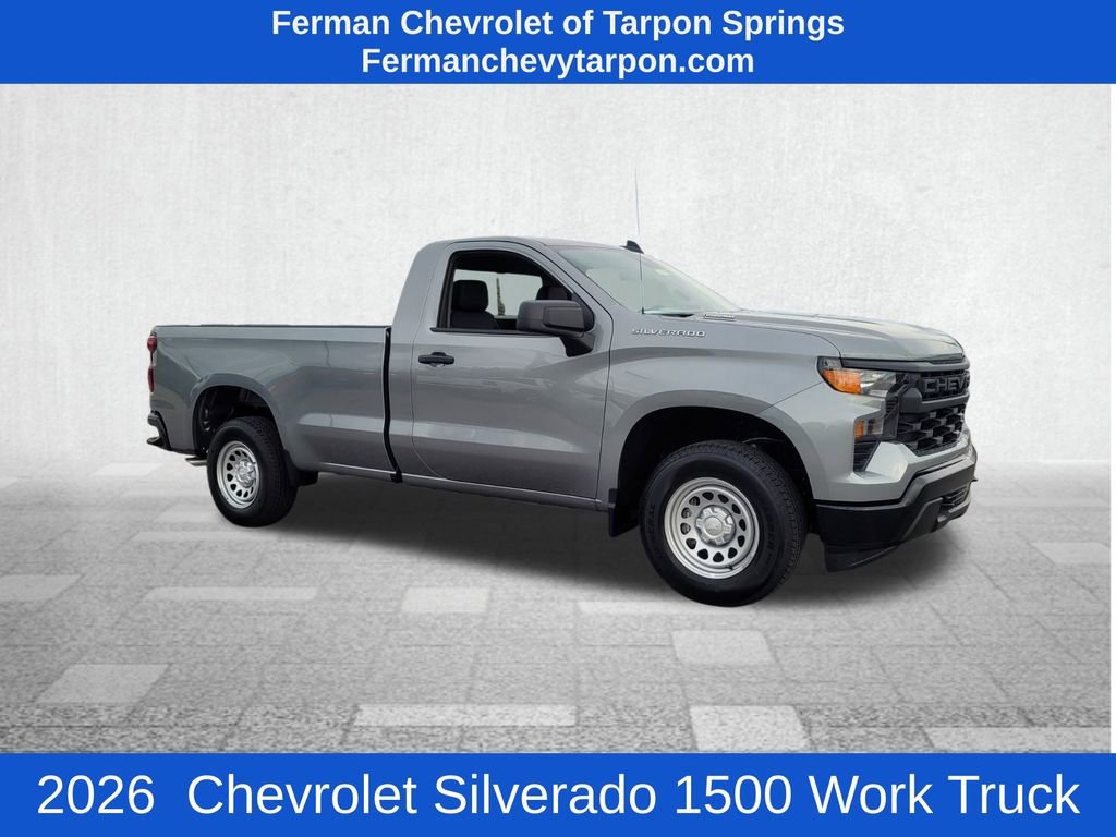New 2026 Chevrolet Silverado 1500 W/T
