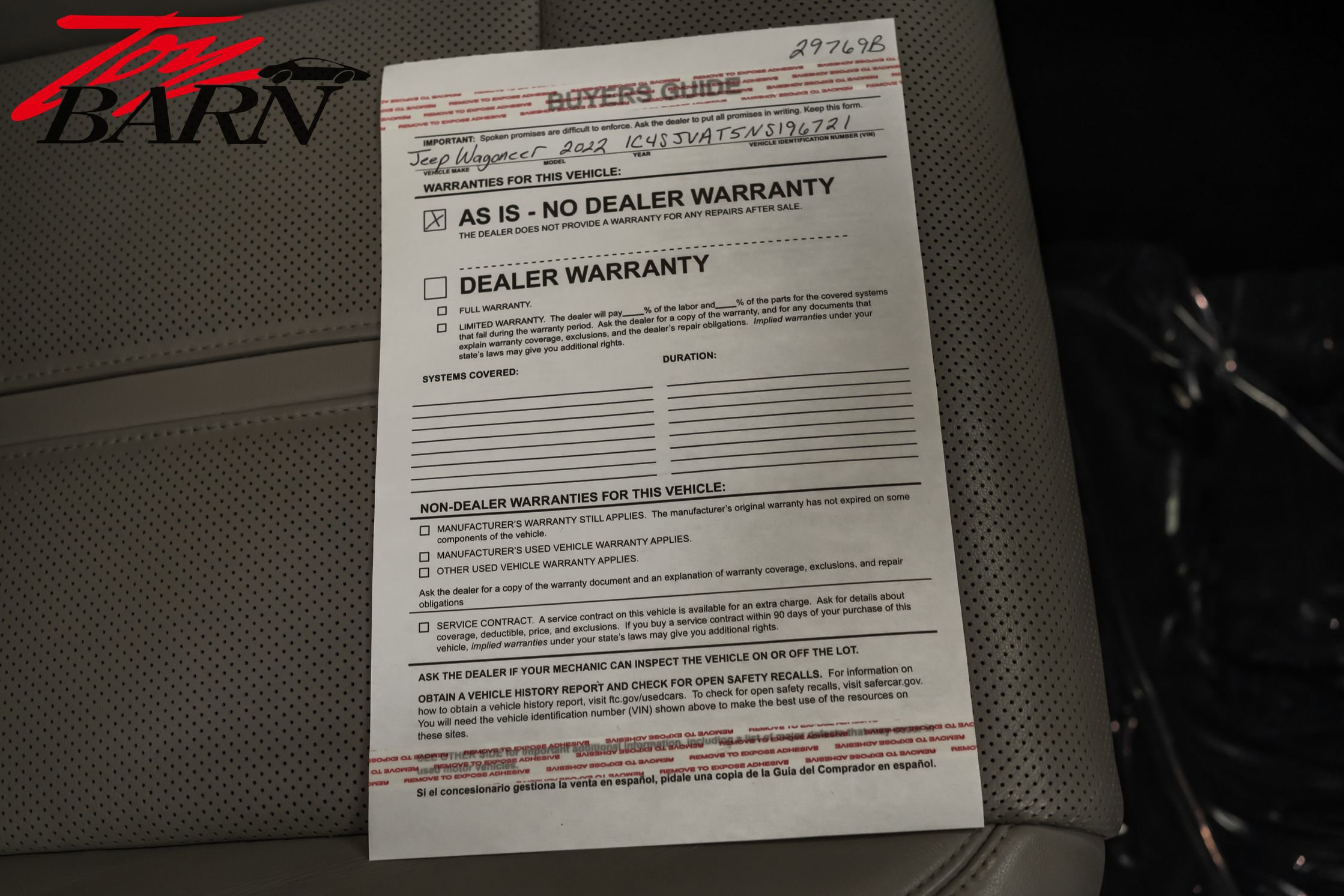 Used 2022 Jeep Wagoneer Series I w/ Convenience Group I image 48