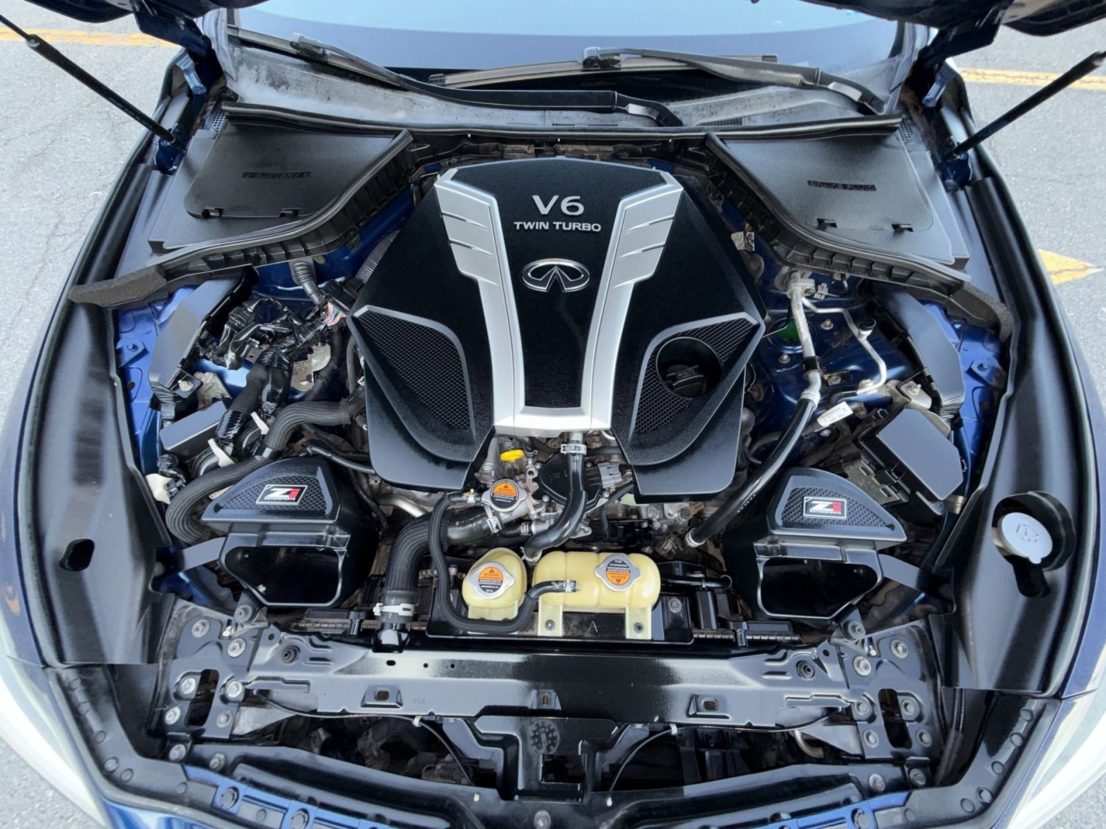 Used 2017 INFINITI Q50 Red Sport 400 RWD image 27