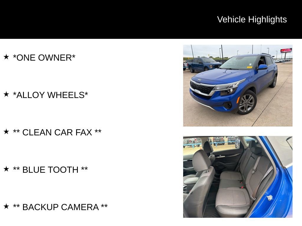 Used 2021 Kia Seltos S FWD image 4