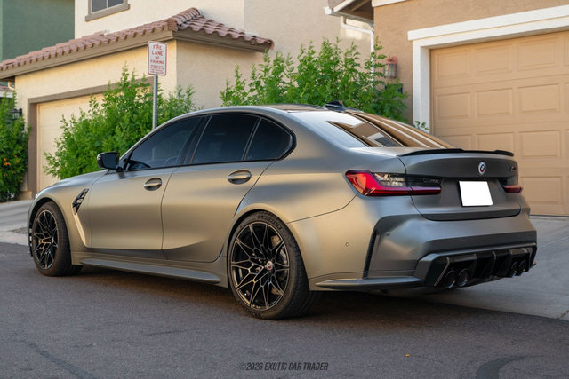 Used 2022 BMW M3 Competition w/ M Carbon Exterior Package AWD/4WD image 6