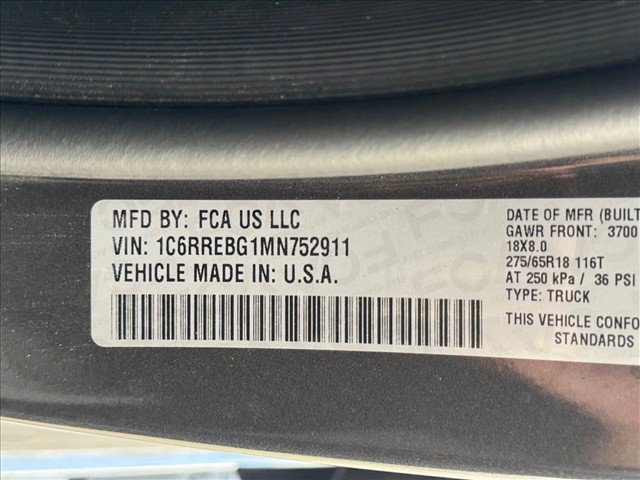 Used 2021 RAM 1500 Lone Star RWD image 25