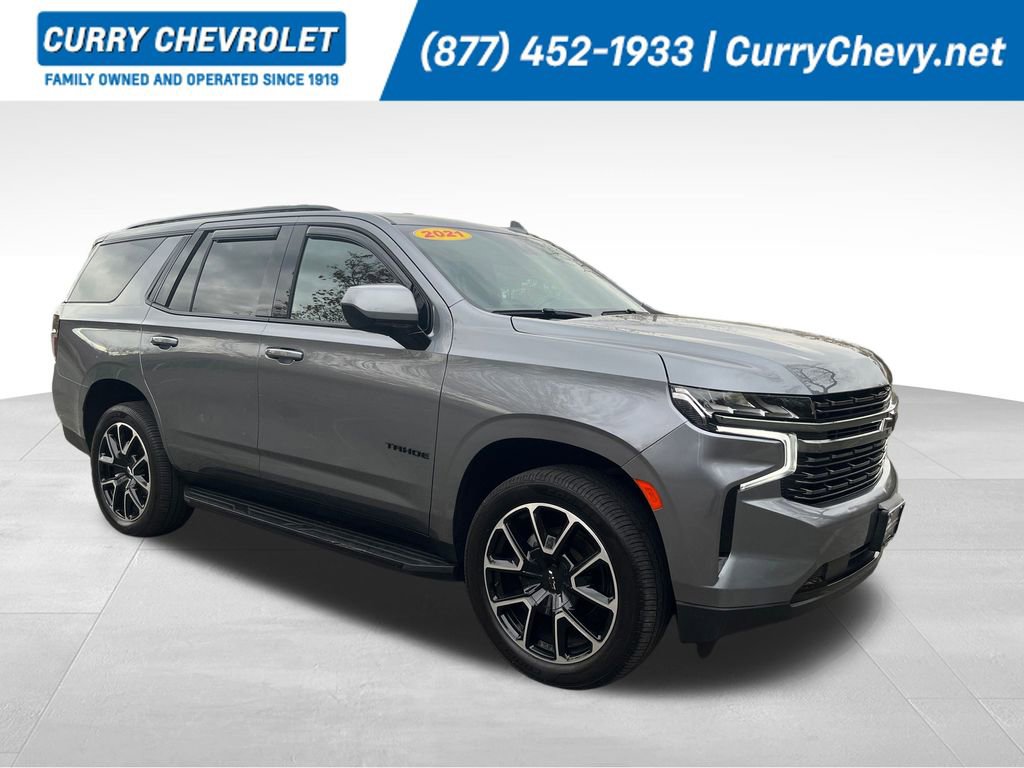 Used 2021 Chevrolet Tahoe RST w/ Rear Media and Nav Package