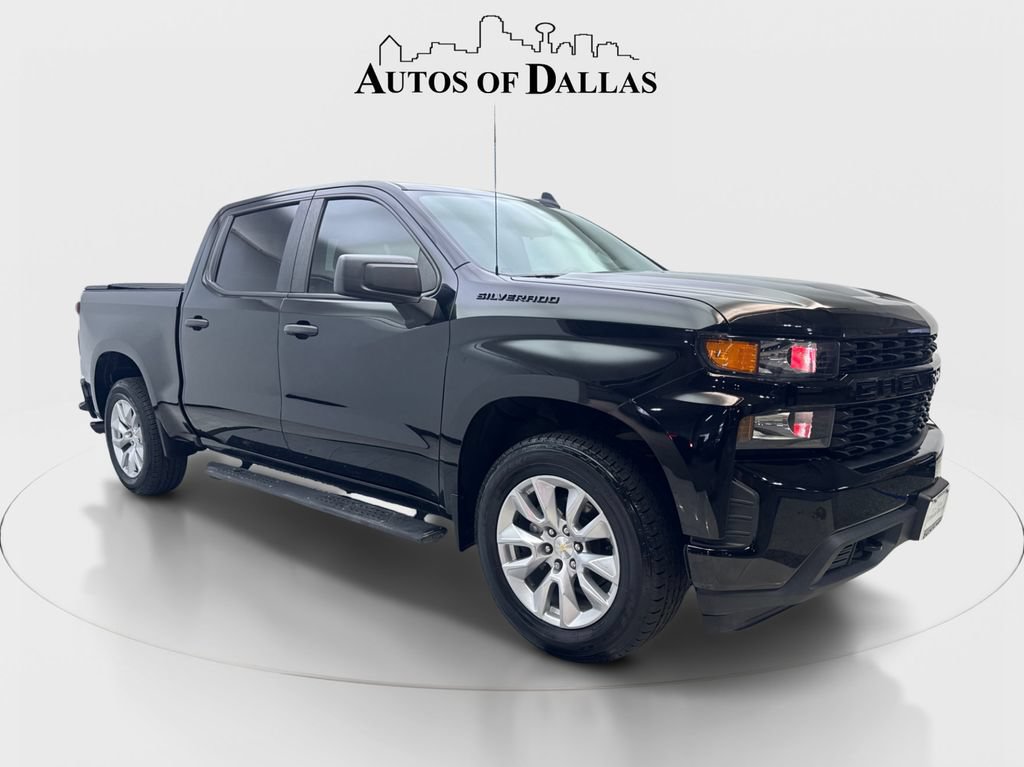 Used 2021 Chevrolet Silverado 1500 Custom w/ LPO, Dark Essentials Package RWD image 4