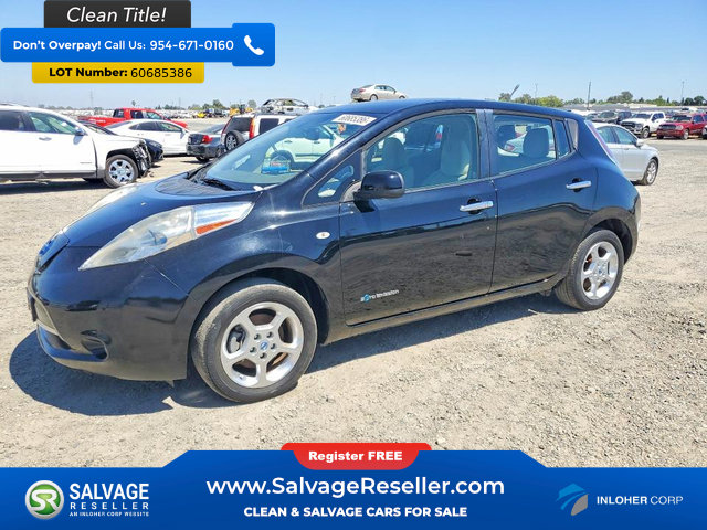Used 2012 Nissan Leaf SL FWD image 1