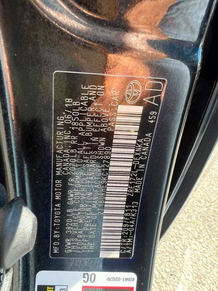 Used 2019 Toyota Corolla LE FWD image 15