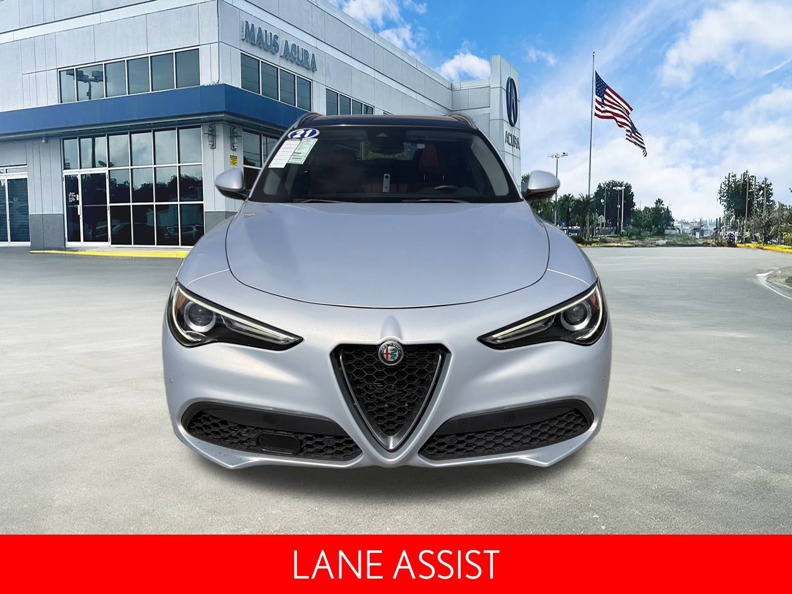 Used 2021 Alfa Romeo Stelvio Sprint w/ Sun & Sound Package image 10