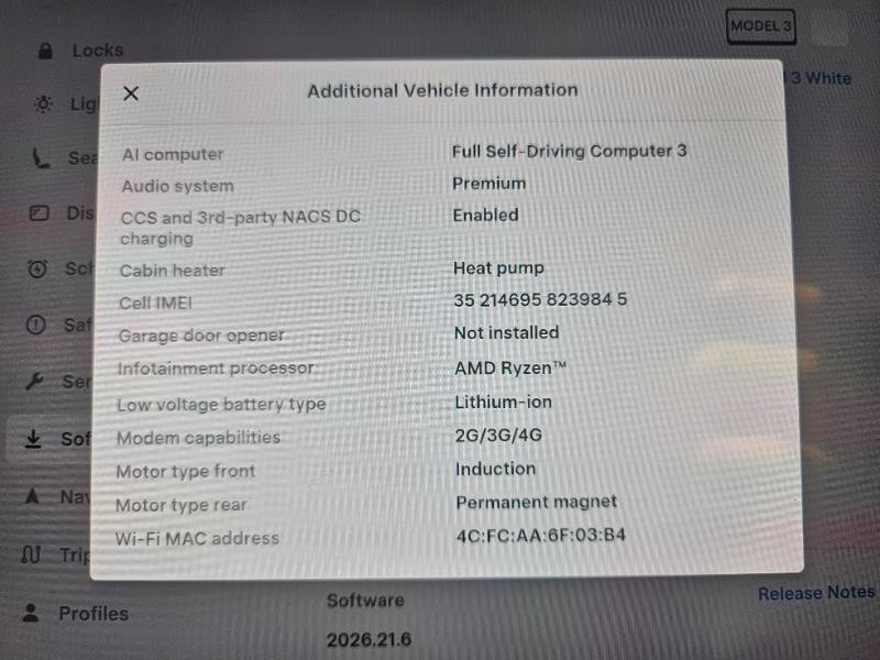Used 2023 Tesla Model 3 Long Range AWD/4WD image 3
