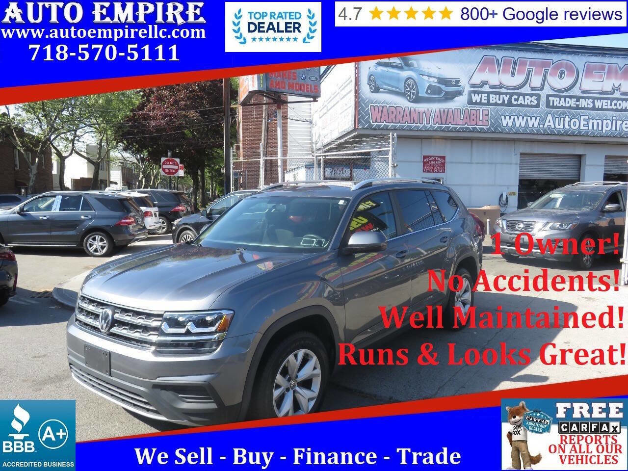 Used 2018 Volkswagen Atlas Launch Edition