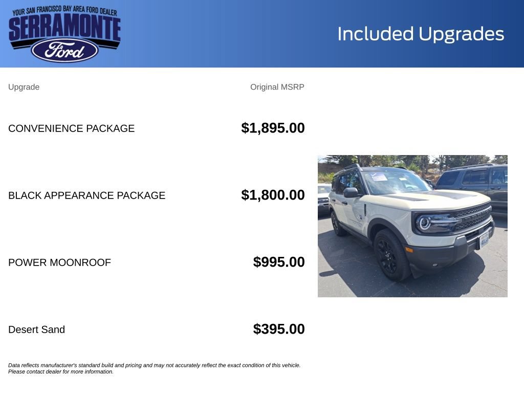Used 2025 Ford Bronco Sport Big Bend w/ Convenience Package AWD/4WD image 22