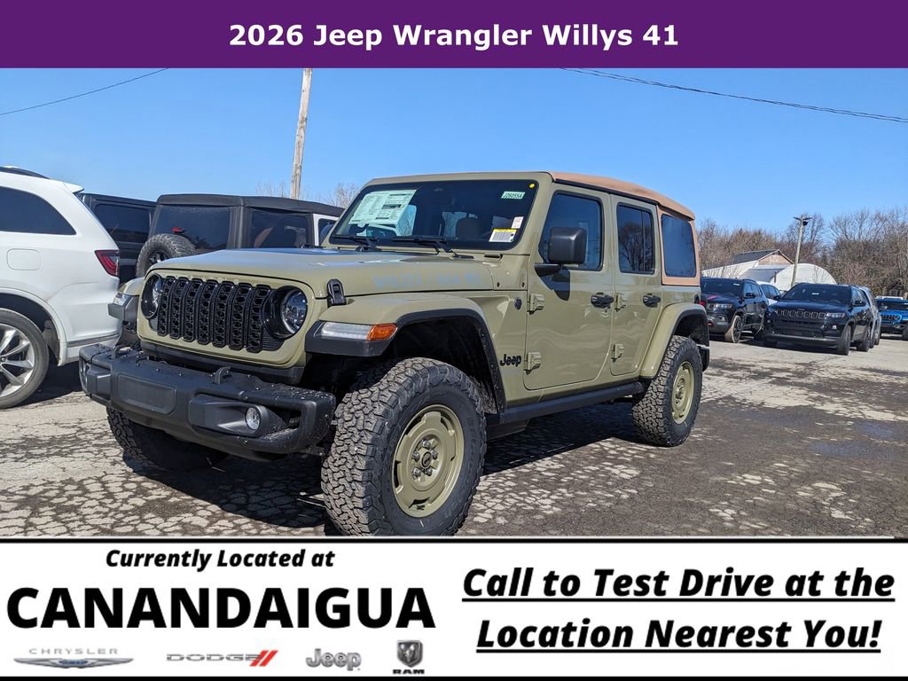 New 2026 Jeep Wrangler Unlimited Sport AWD/4WD image 5