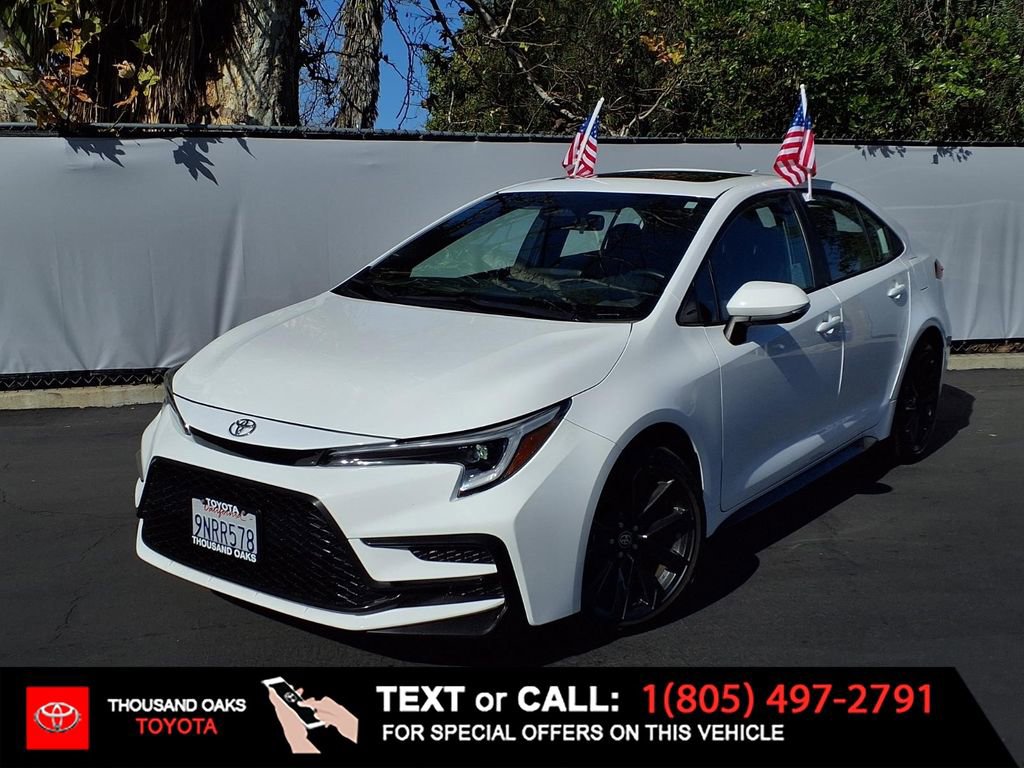 Certified 2024 Toyota Corolla SE w/ SE Premium Package FWD image 1