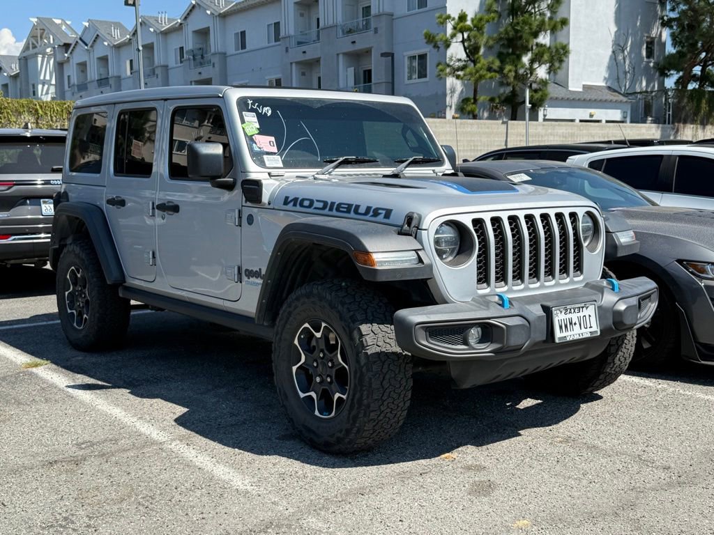 Certified 2022 Jeep Wrangler Unlimited Rubicon 4xe w/ Cold Weather Group