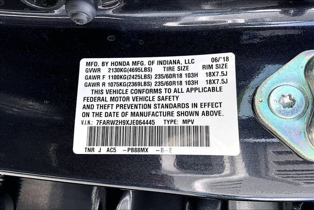 Used 2018 Honda CR-V Touring image 19