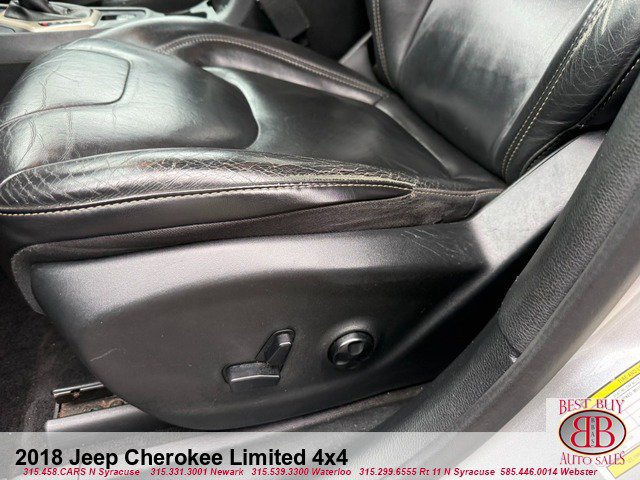 Used 2018 Jeep Cherokee Limited AWD/4WD image 16