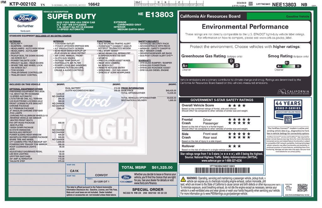 Used 2022 Ford F250 XLT w/ XLT Premium Package AWD/4WD image 28
