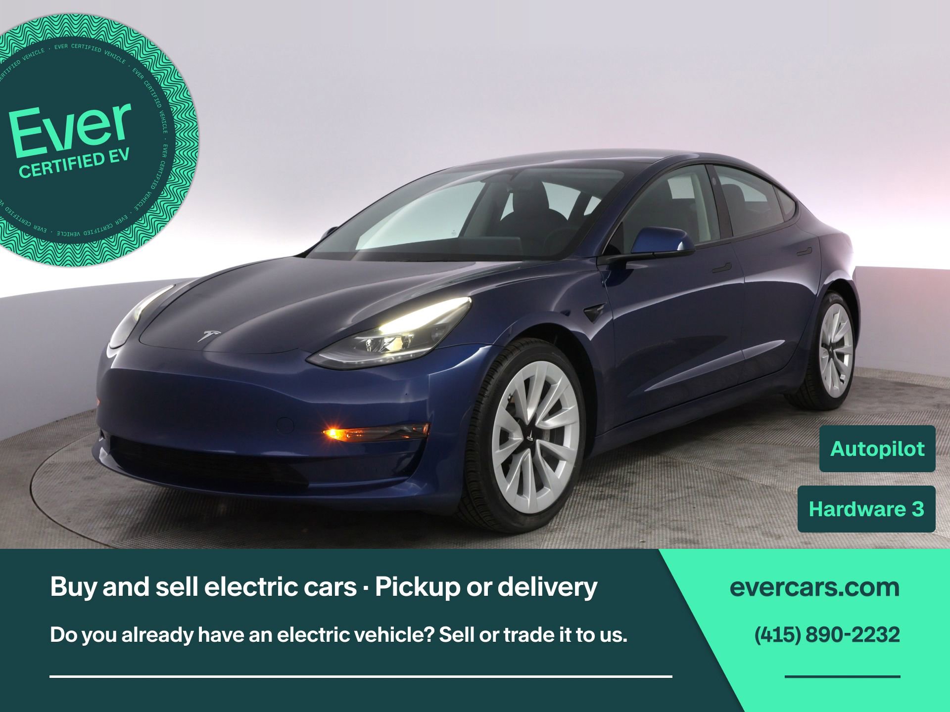 Used 2022 Tesla Model 3 RWD image 1