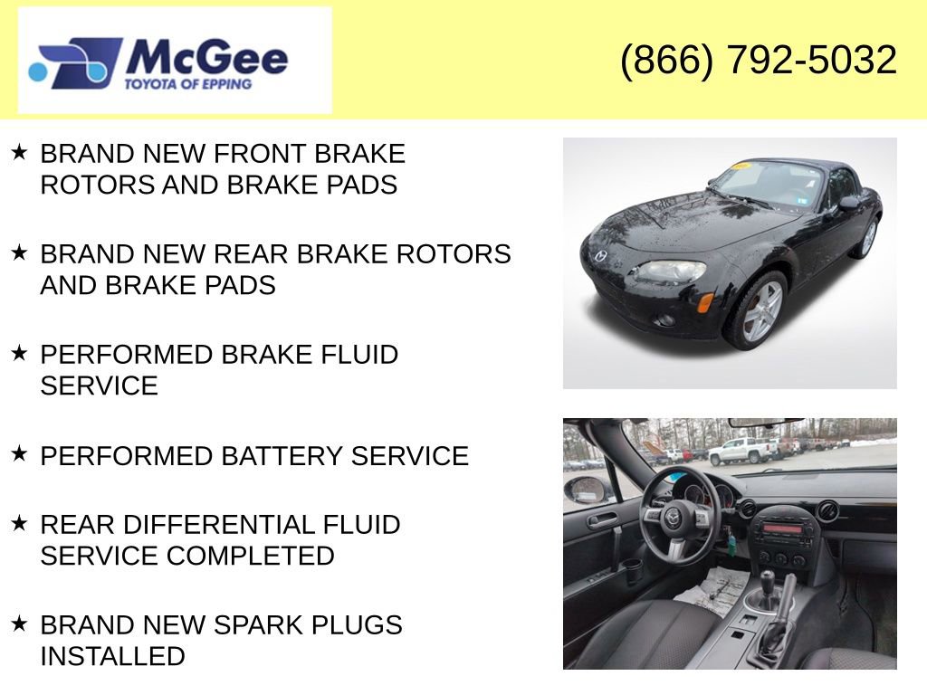 Used 2006 MAZDA MX-5 Miata Touring image 8