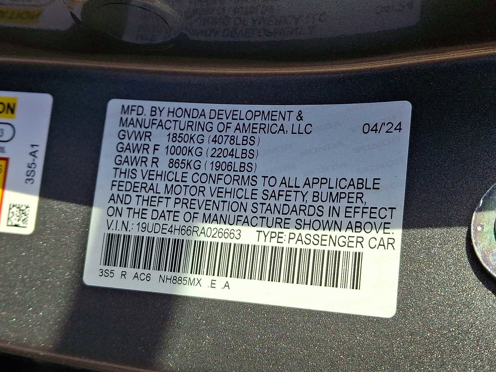 Certified 2024 Acura Integra A-Spec FWD image 28