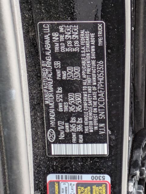 Used 2023 Hyundai Santa Cruz Night AWD/4WD image 25