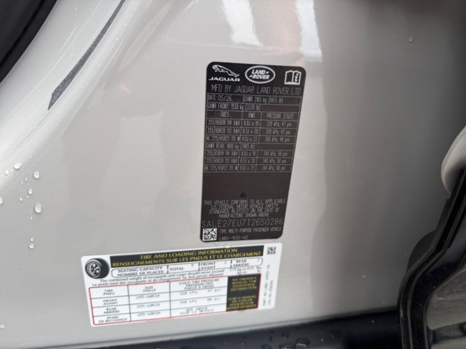 New 2026 Land Rover Defender 110 X-Dynamic SE AWD/4WD image 22
