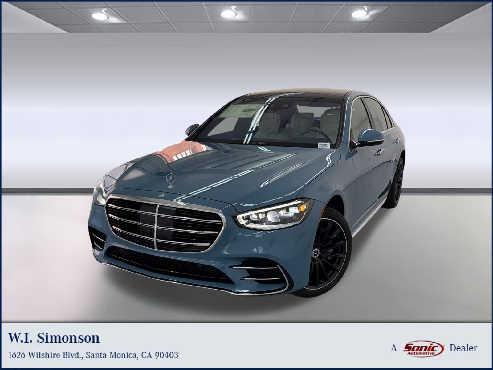 New 2026 Mercedes-Benz S 580 4MATIC Sedan