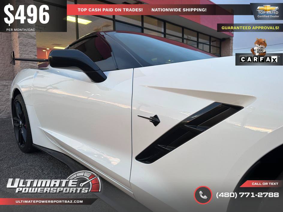 Used 2015 Chevrolet Corvette Stingray Coupe w/ ZF1 Appearance Package RWD image 30