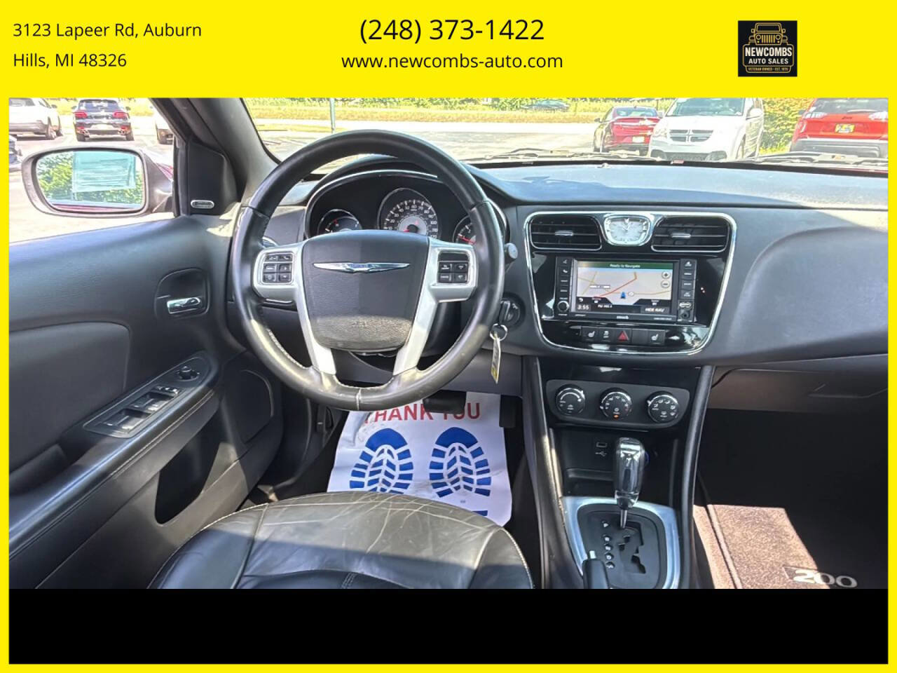 Used 2014 Chrysler 200 Limited w/ Sun/Sound Group image 15