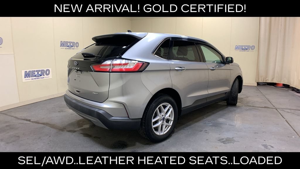 Certified 2021 Ford Edge SEL w/ Convenience Package AWD/4WD image 3