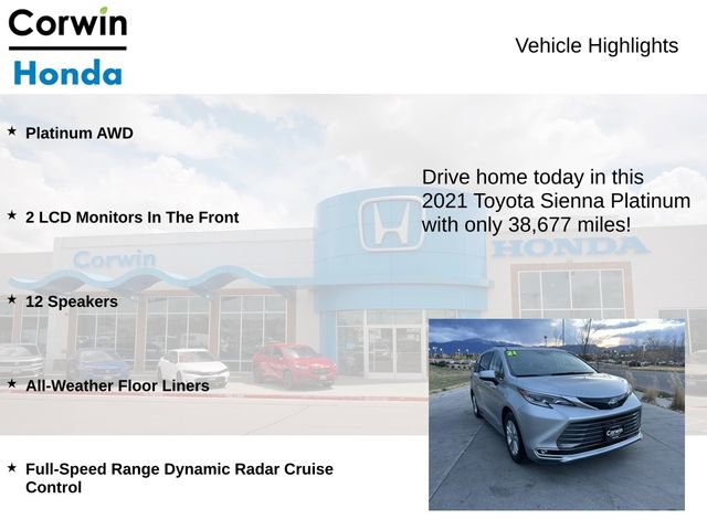 Used 2021 Toyota Sienna Platinum image 6