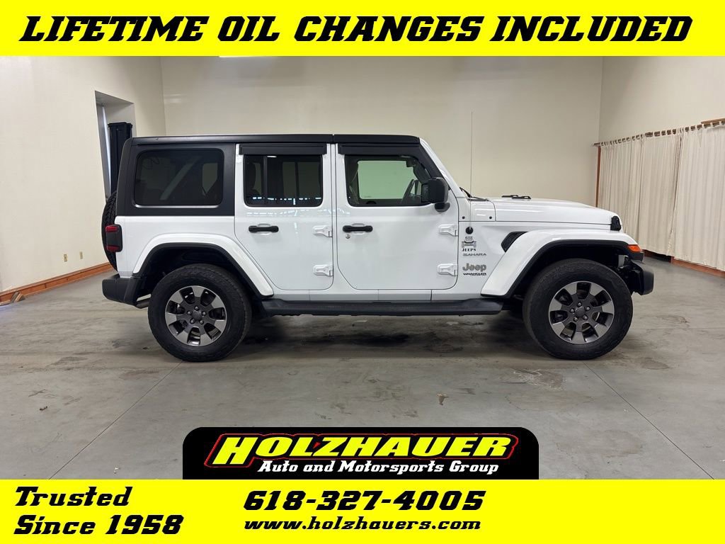 Used 2018 Jeep Wrangler Unlimited Sahara image 1