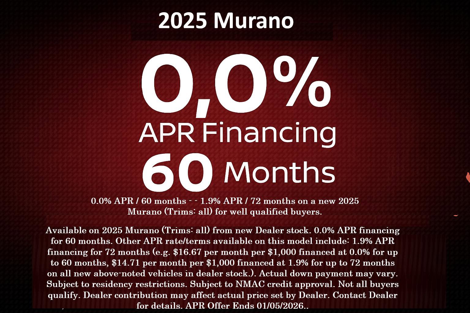 New 2025 Nissan Murano SV image 7