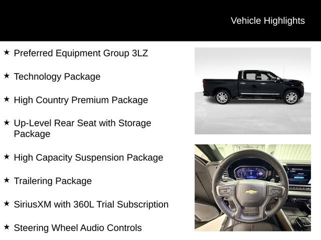 Certified 2026 Chevrolet Silverado 1500 High Country w/ High Country Premium Package AWD/4WD image 16